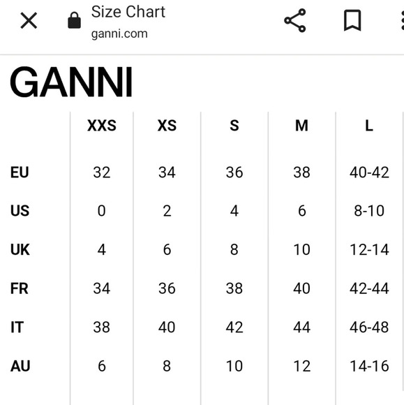 NWT Ganni Pleated Georgette Floral Blouse with Balloon Sleeves 40 EU (8 US) - Picture 15 of 17